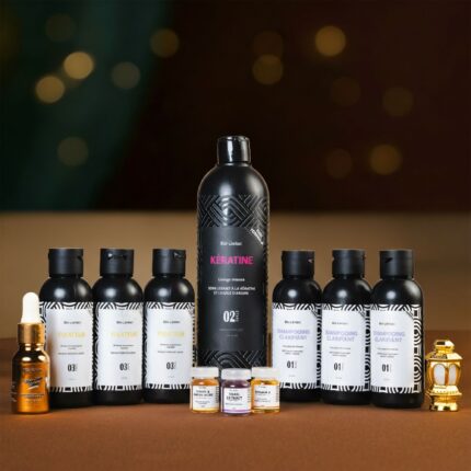 Pack Lissage Kératine 500ml + Strong Hair + 3 boosters gratuit