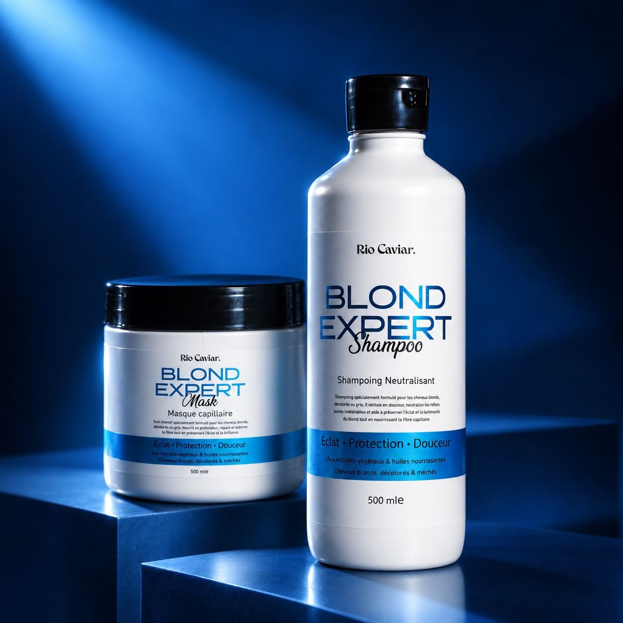 1 (3) Pack Blond Hair Expert Rio Caviar – Image 1